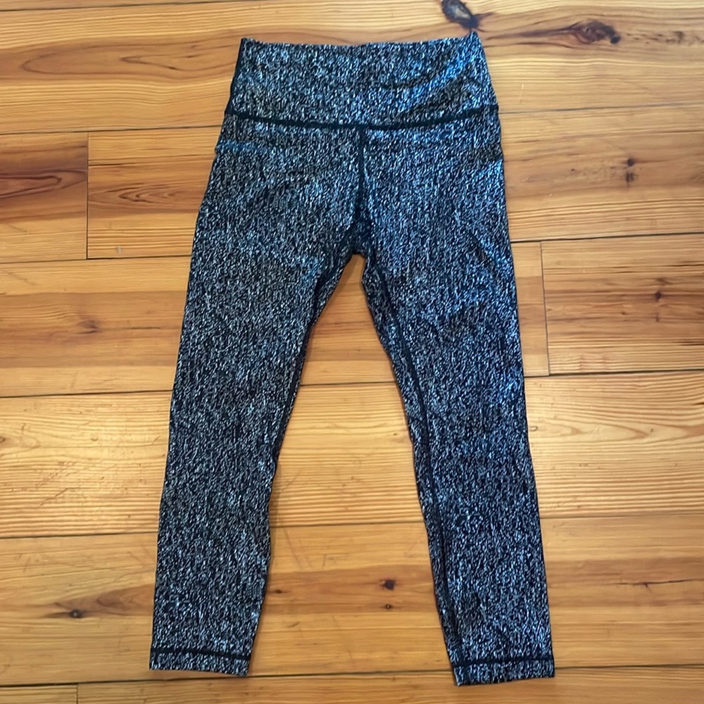 Lululemon Wunder Under High-Rise Crop Leggings